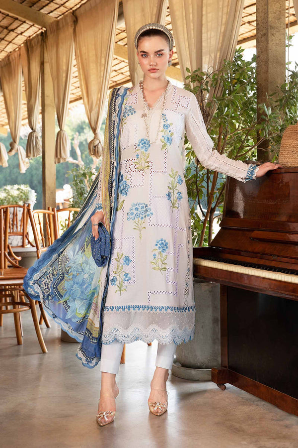 3 Piece Printed Lawn Suit | MPT-2501-A