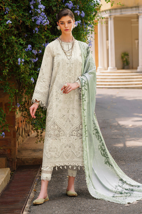 EMBROIDERED PRINTED LAWN SL12-D01