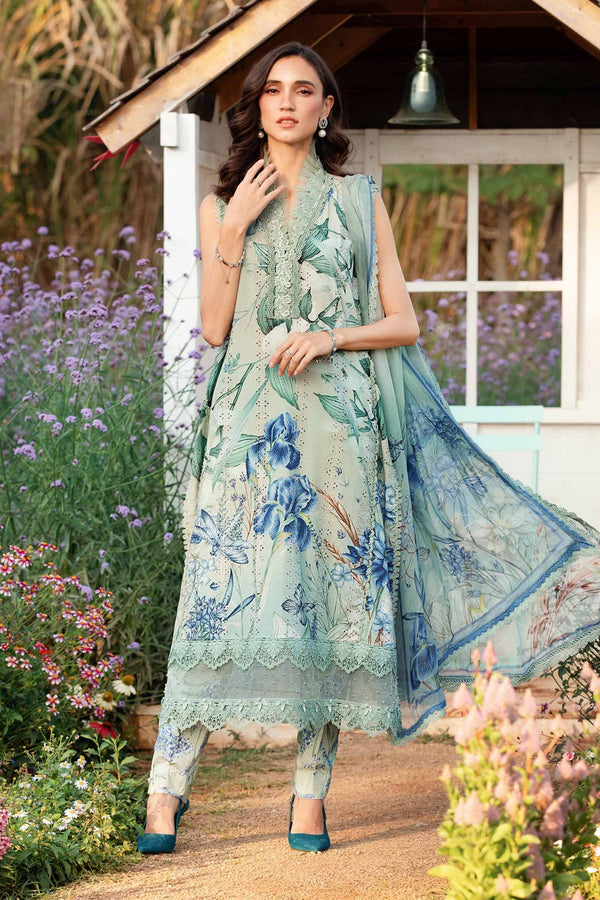 3 Piece Printed Lawn Suit | MPT-2502-B