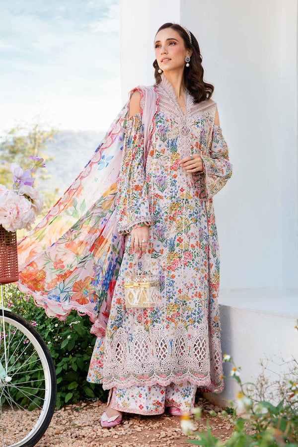 3 Piece Printed Lawn Suit | MPT-2507-A