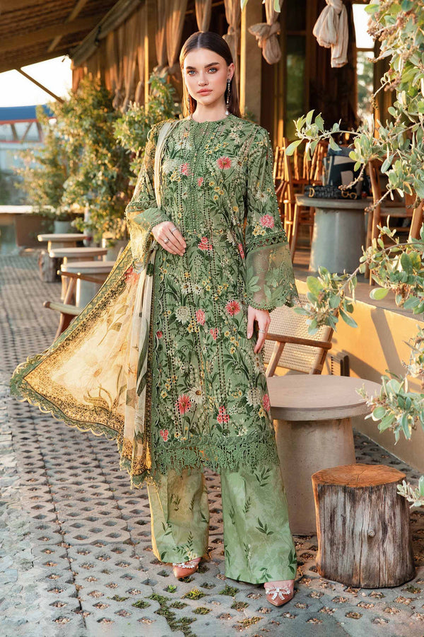 3 Piece Printed Lawn Suit | MPT-2508-B