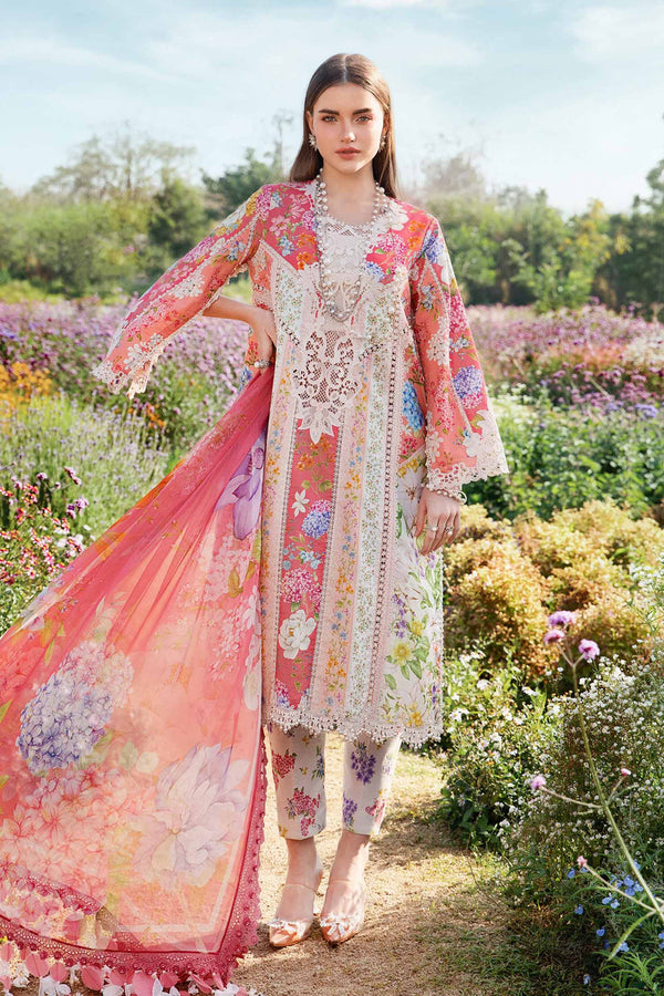 3 Piece Printed Lawn Suit | MPT-2509-B