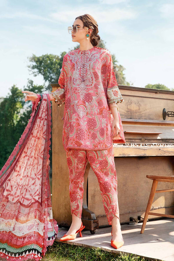 3 Piece Printed Lawn Suit | MPT-2513-A