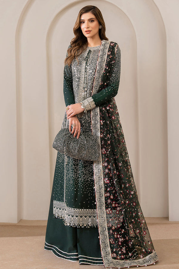 EMBROIDERED RAW SILK UR-7014