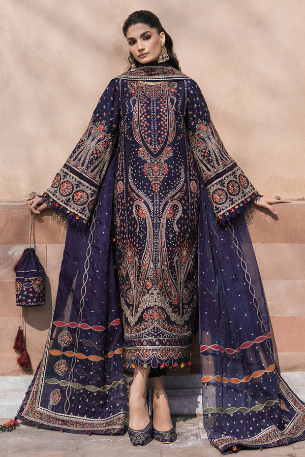 EMBROIDERED LUXURY LAWN SL24-D9