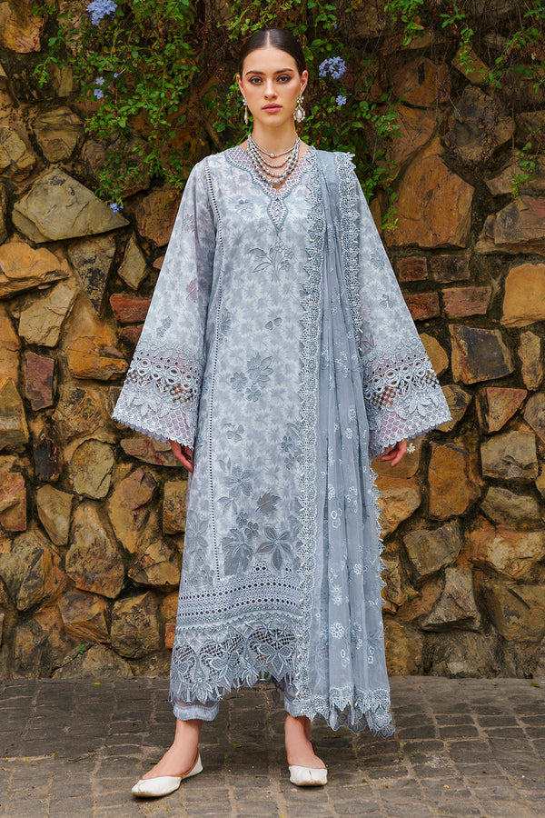 EMBROIDERED PRINTED LAWN SL12-D05