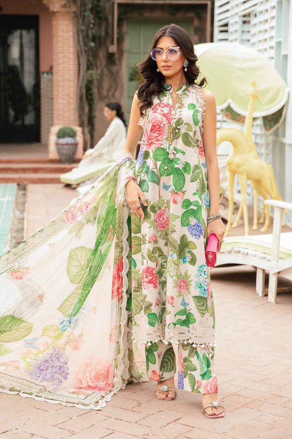 3 Piece Printed Suit | MPT-2210-A