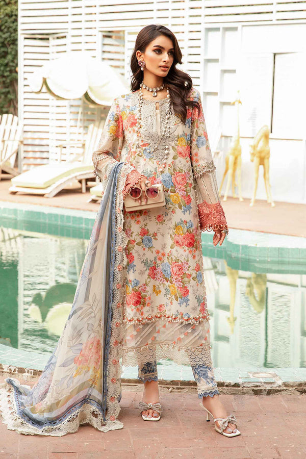 3 Piece Printed Suit | MPT-2204-A