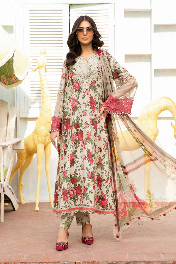 3 Piece Printed Suit | MPT-2204-B