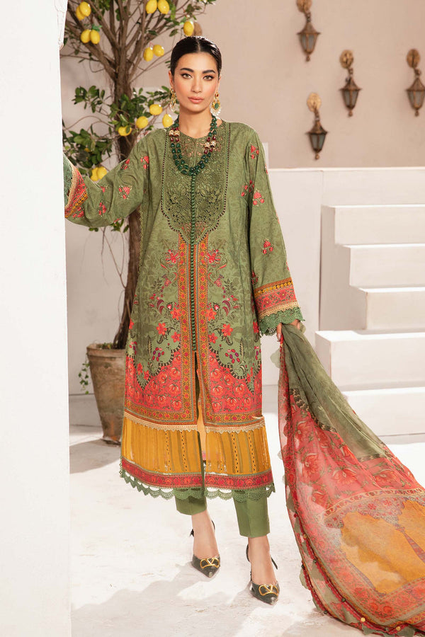 3 Piece Printed Suit | MPT-2206-A