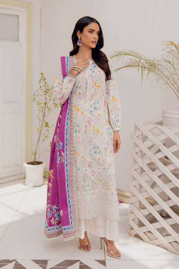 4764-SHIREEN EMBROIDERED LAWN