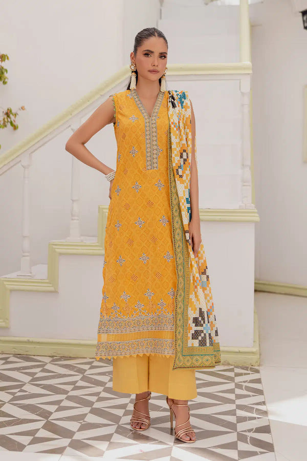 4770-SANOBER EMBROIDERED LAWN