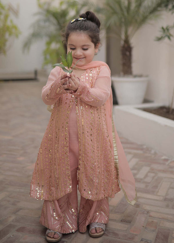 Ufaq Kids/ Light Peach - Kidswear