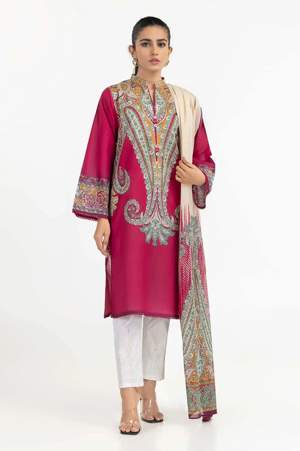 DIGITAL PRINTED CAMBRIC SUIT IPS-22-145 2PC